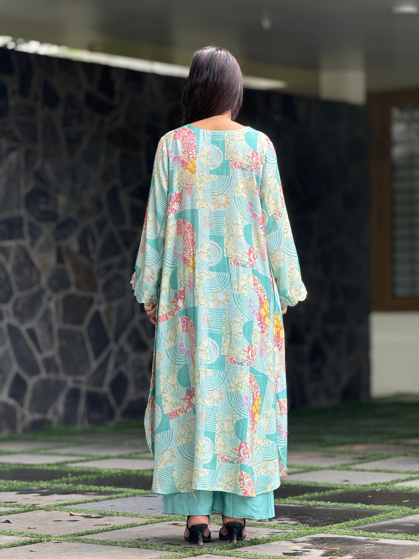 ZU25X394-MUSLIN PRINTED