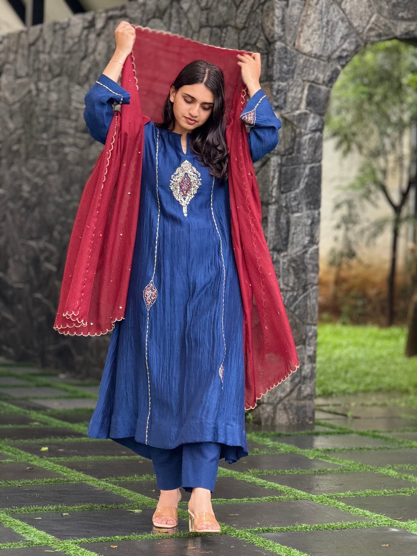 ZU25X209- CHANDERY BLUE