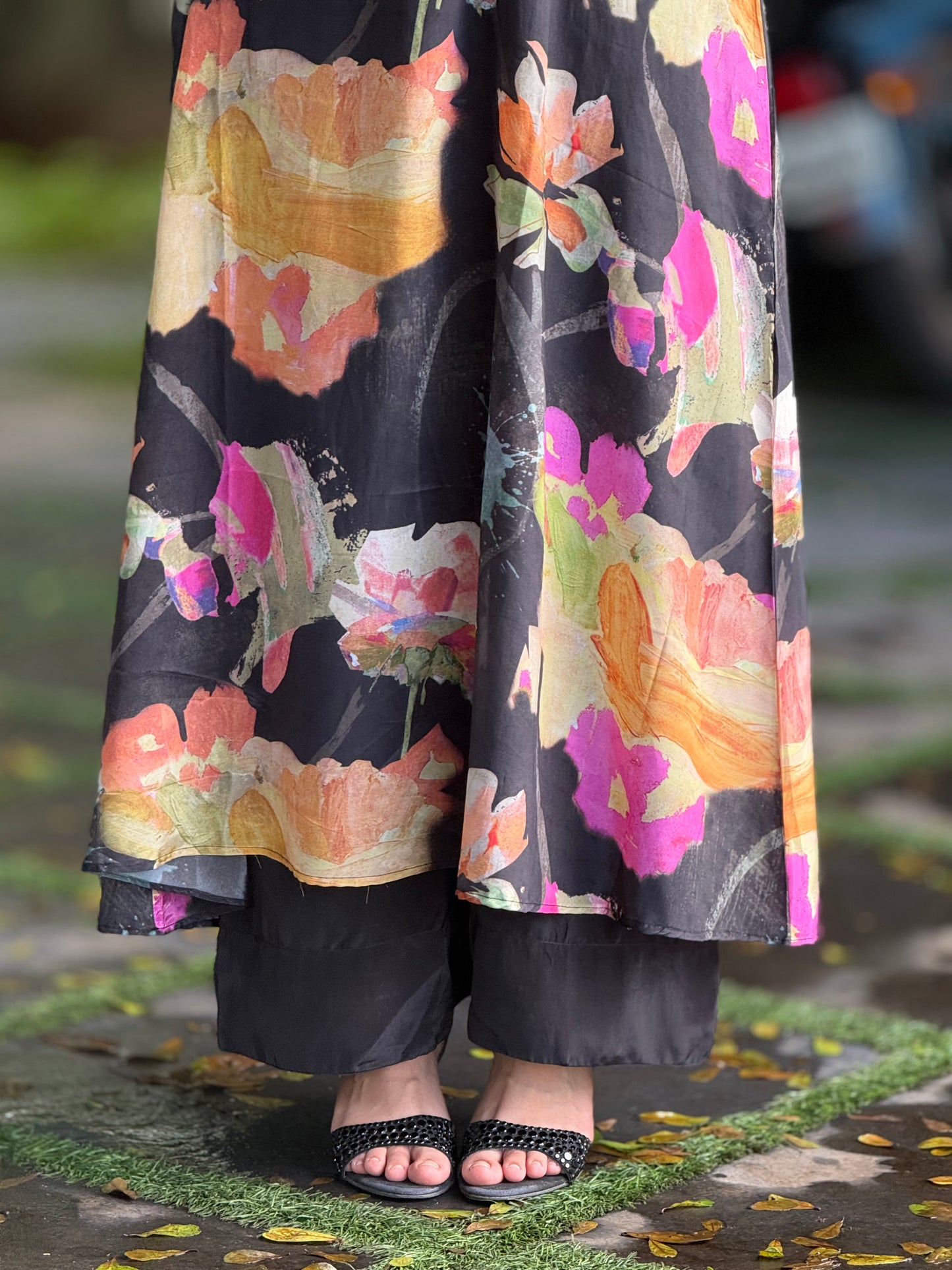 ZU25X405-CRAPE SILK PRINTED