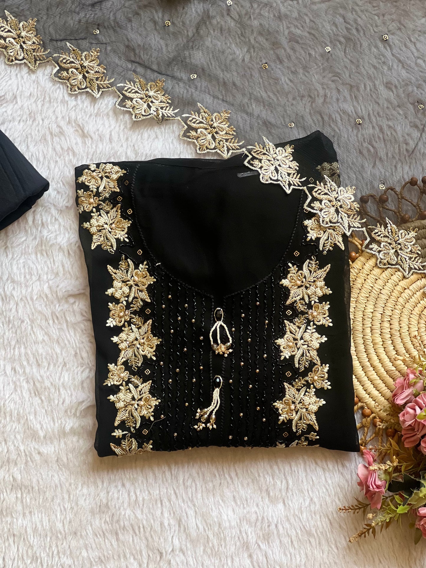 ZU25X181- UNSTICHED GEORGETTE