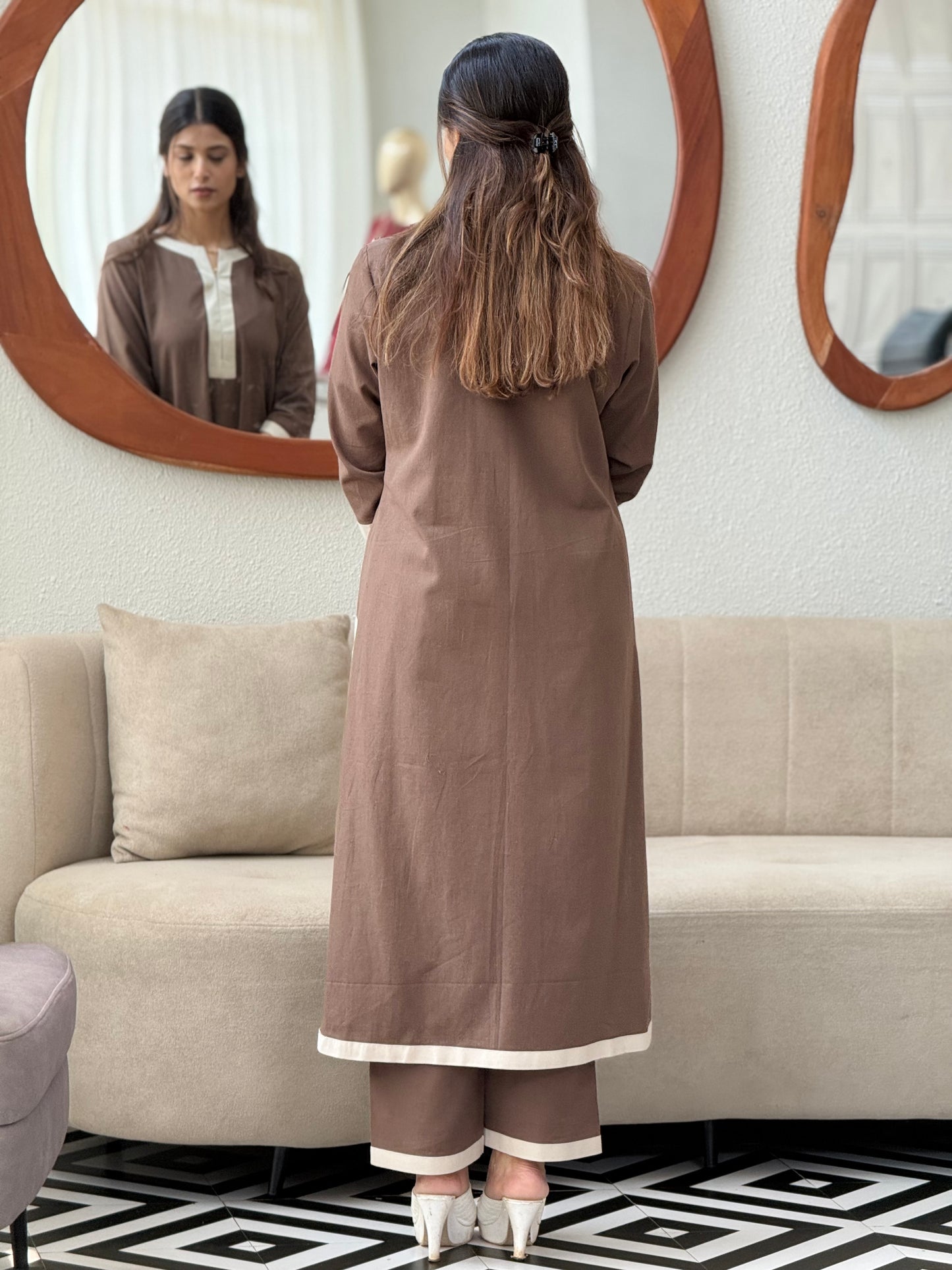 ZU25X329- BROWN FLEX