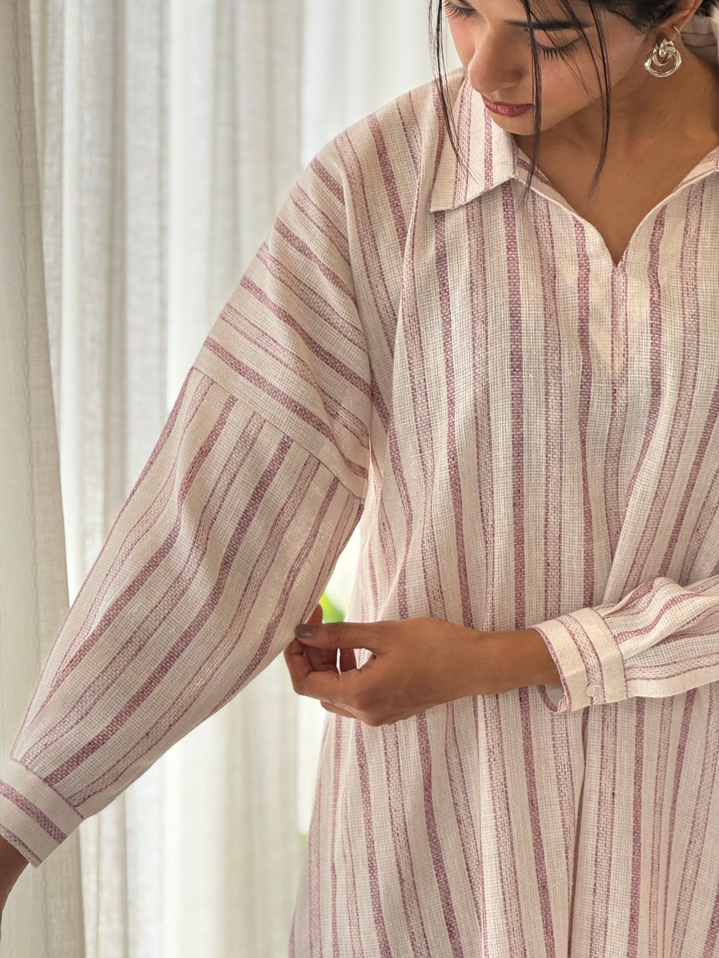 ZU25X362-STRIPED COTTON