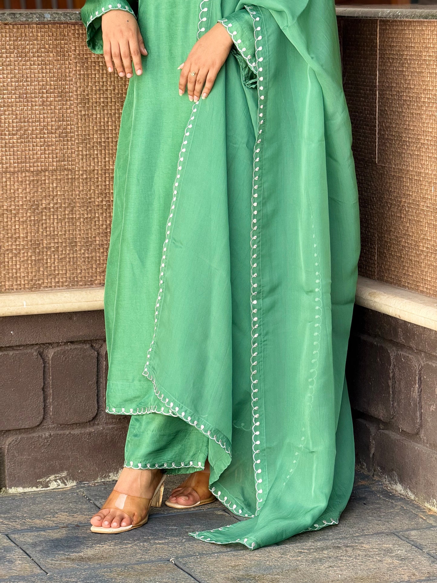 ZU25X270- XMAS GREEN PANEL