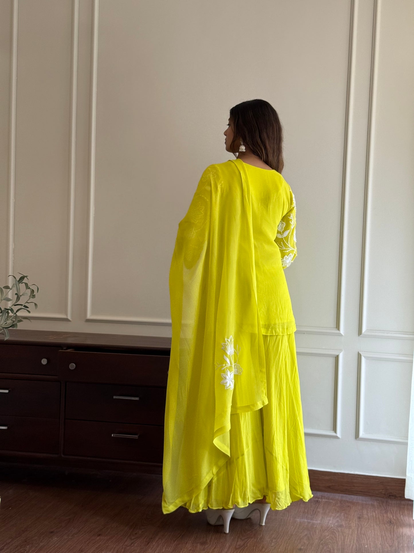 ZU25X235- NEON FLAIRED PLAZO