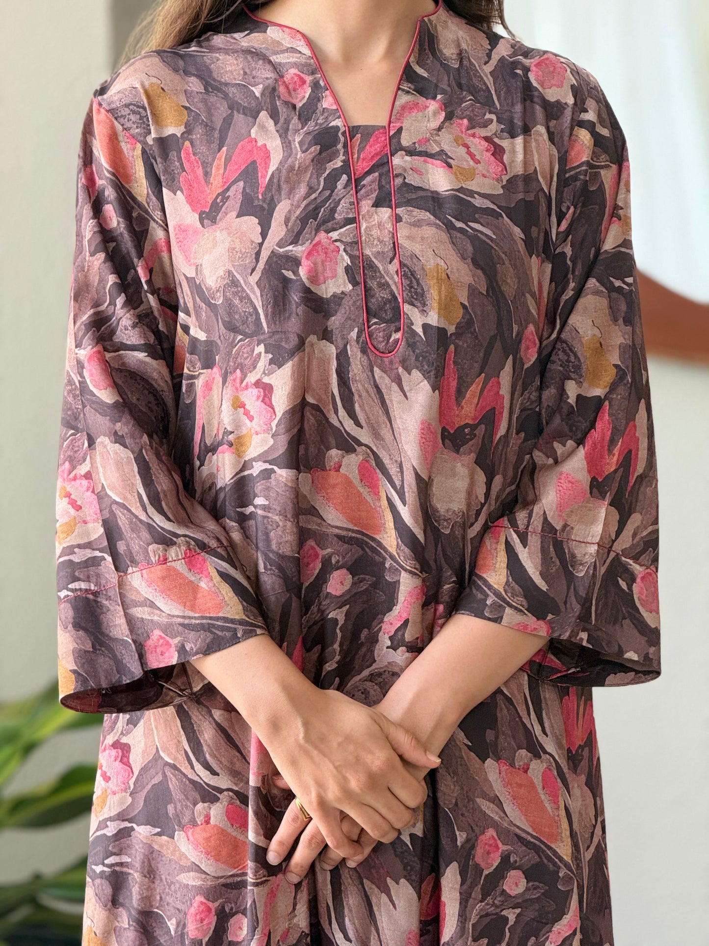 ZU25X331-CRAPE SILK PRINTED