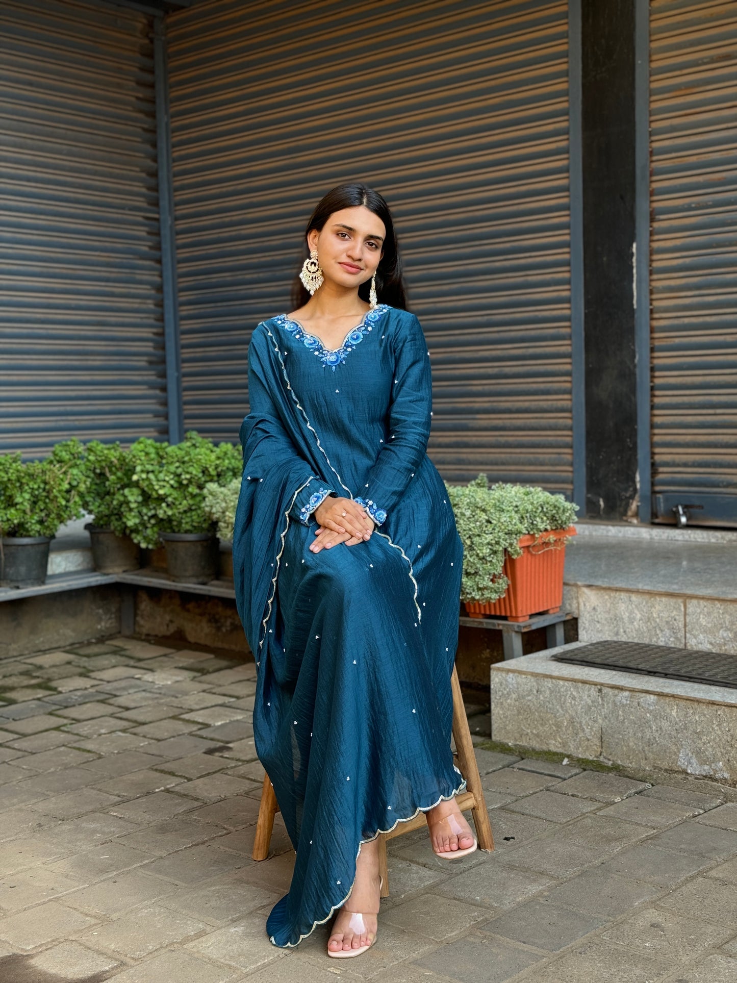 ZU25X093-TEAL CHANDERY