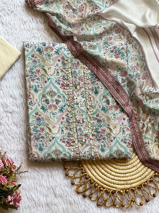 ZU25X182- MUSLIN UNSTICHED