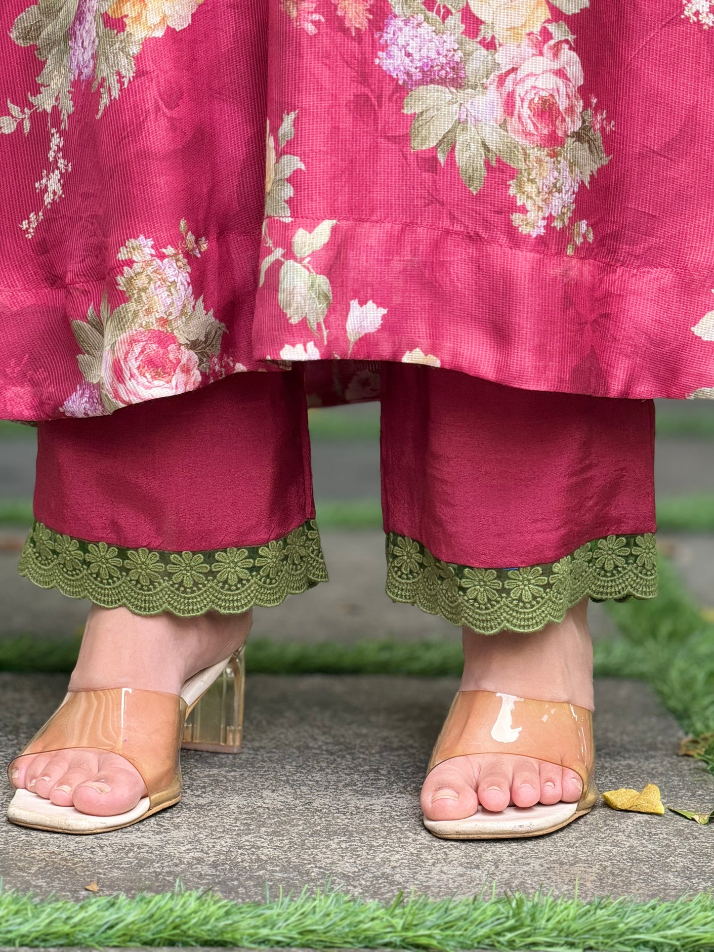 ZU25X254- MUSLIN MEROON