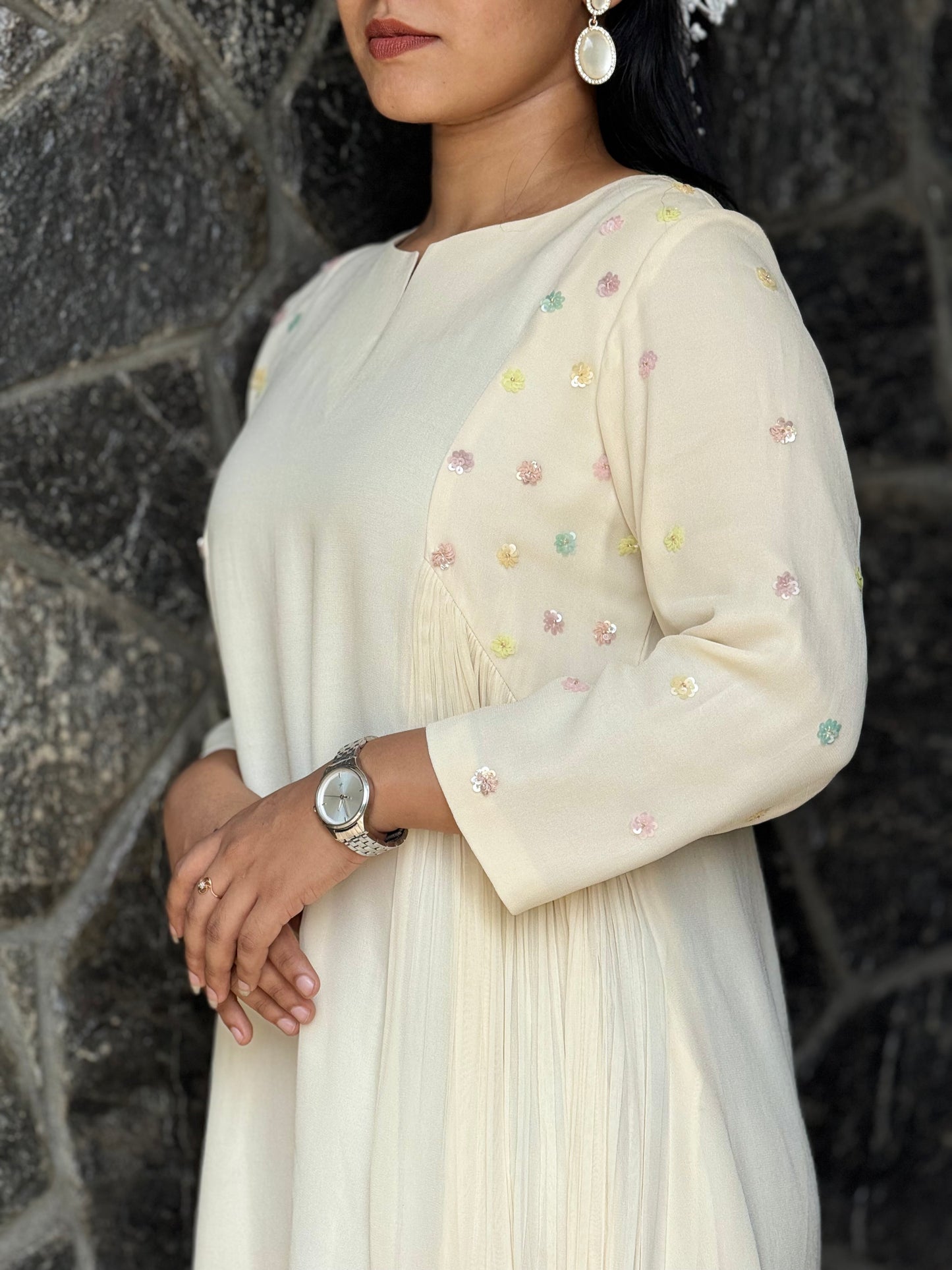 ZU25X269- X-MAS TOP WHITE