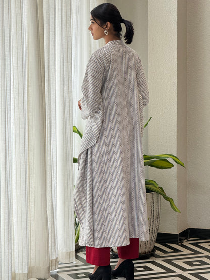 ZU25X358-STRIPED COTTON