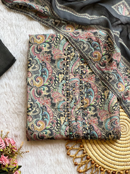 ZU25X185- MUSLIN UNSTICHED