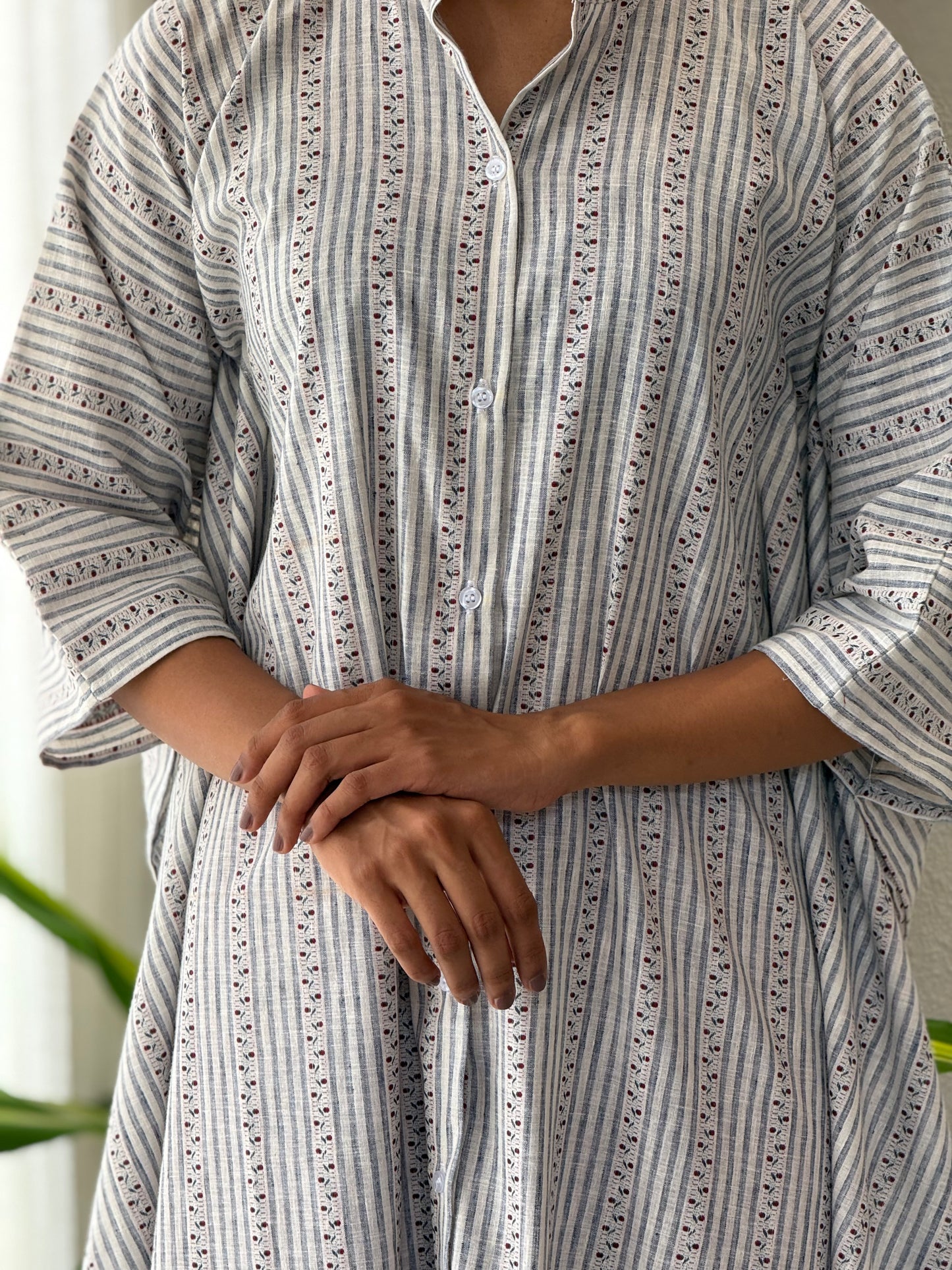 ZU25X358-STRIPED COTTON
