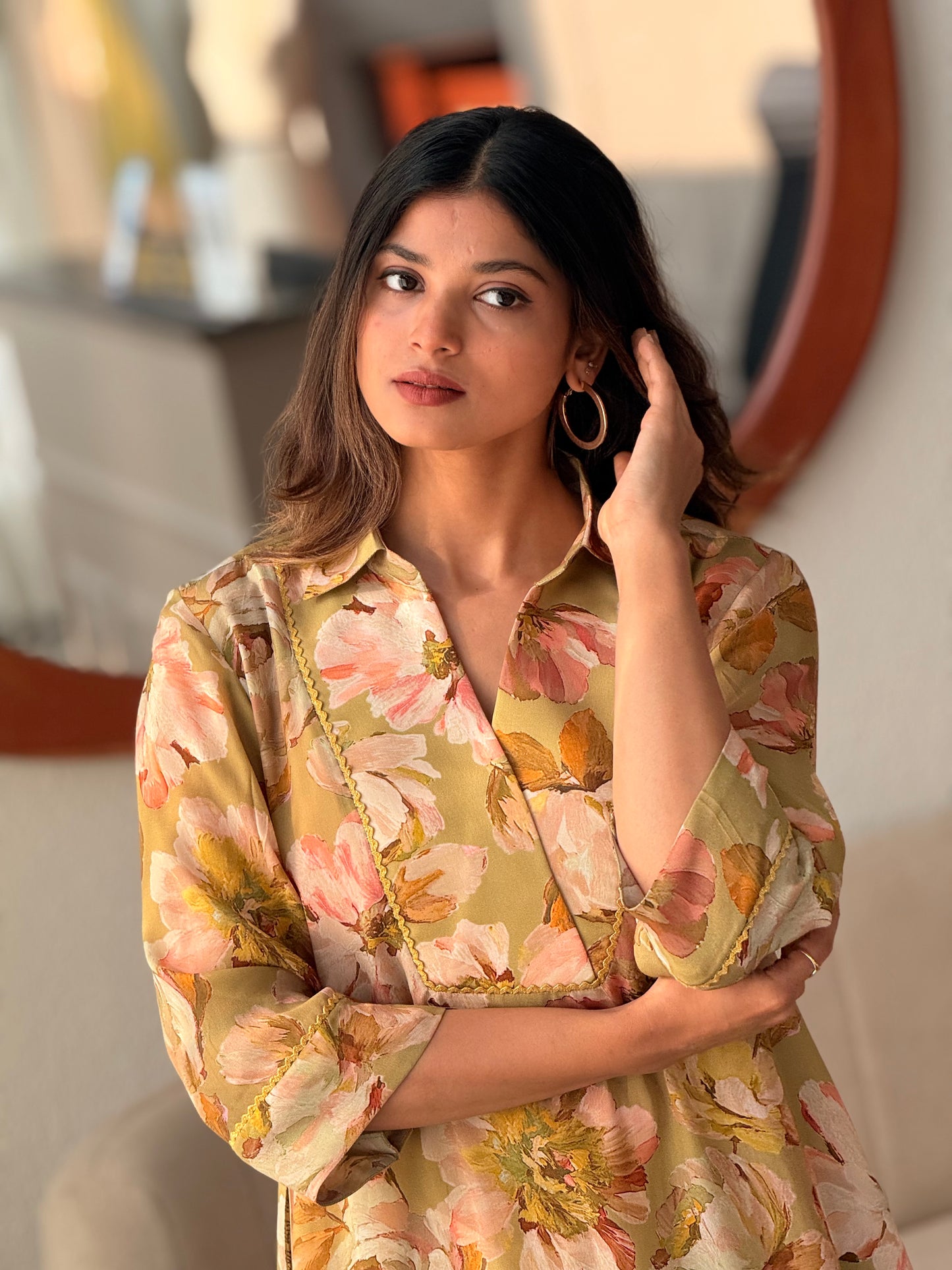 ZU25X302-MUSLIN SILK PRINTED