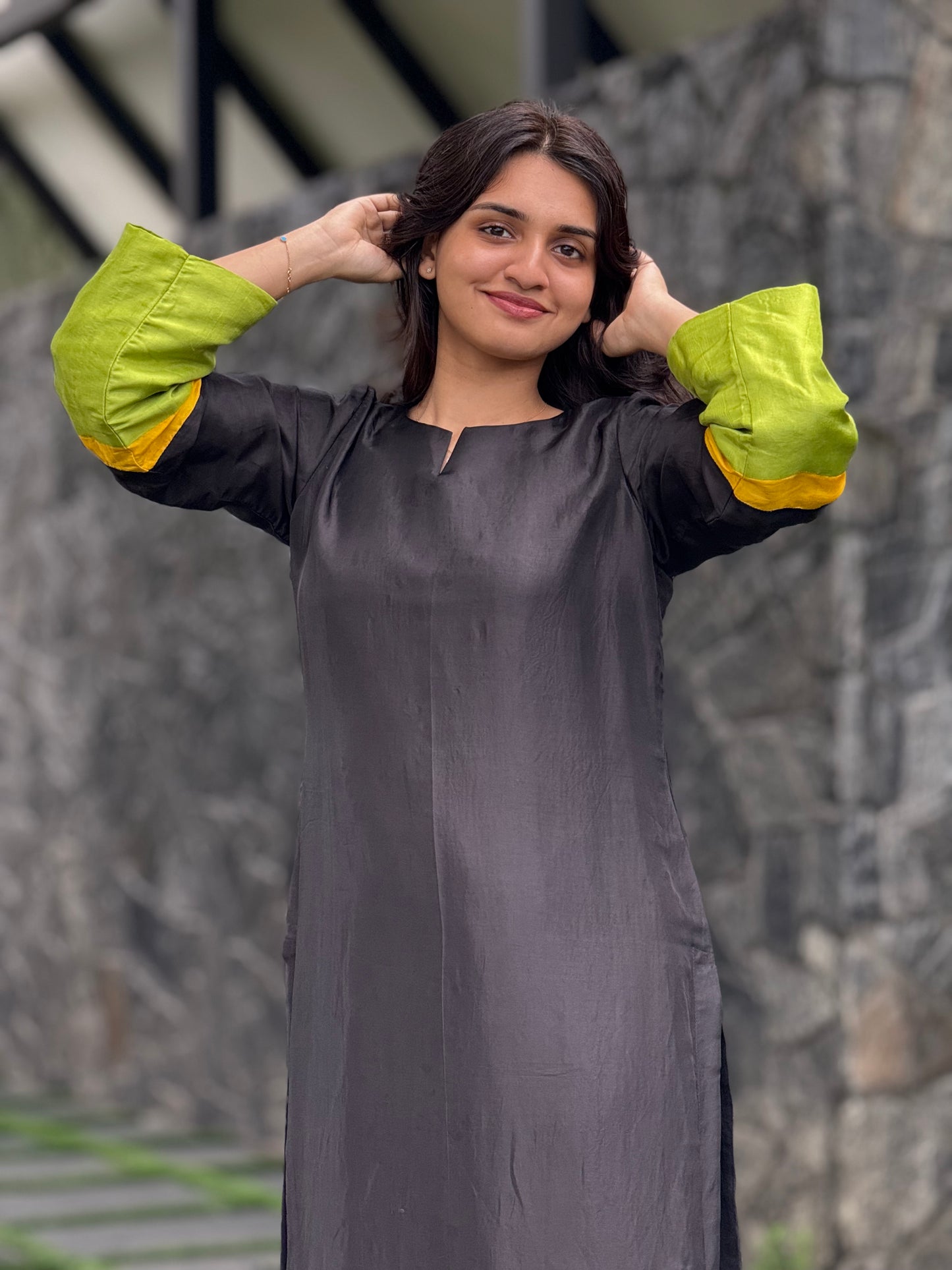 ZU25X212- BLACK YELLOW GREEN