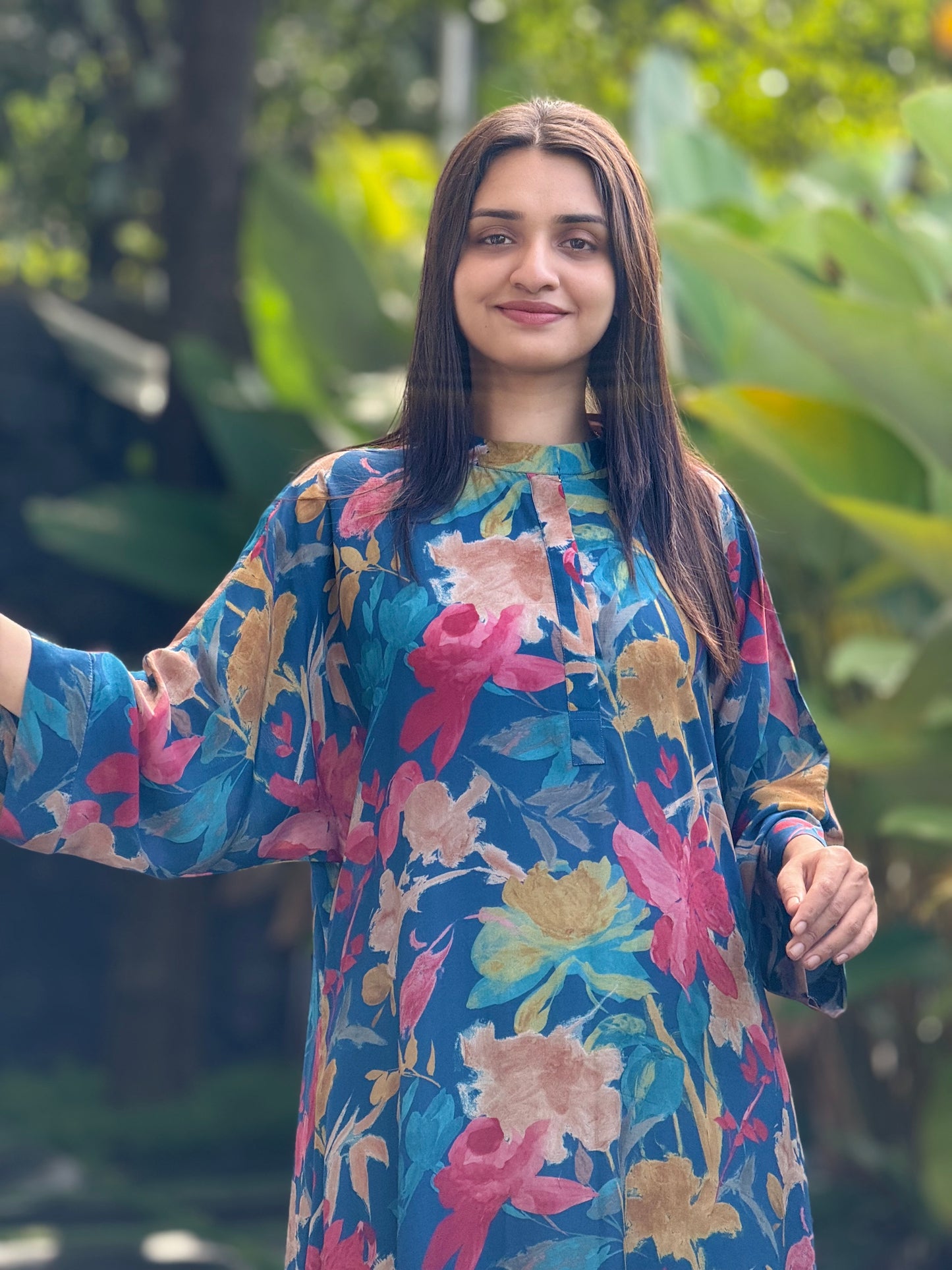 ZU25X253-CRAPE SILK PRINTED