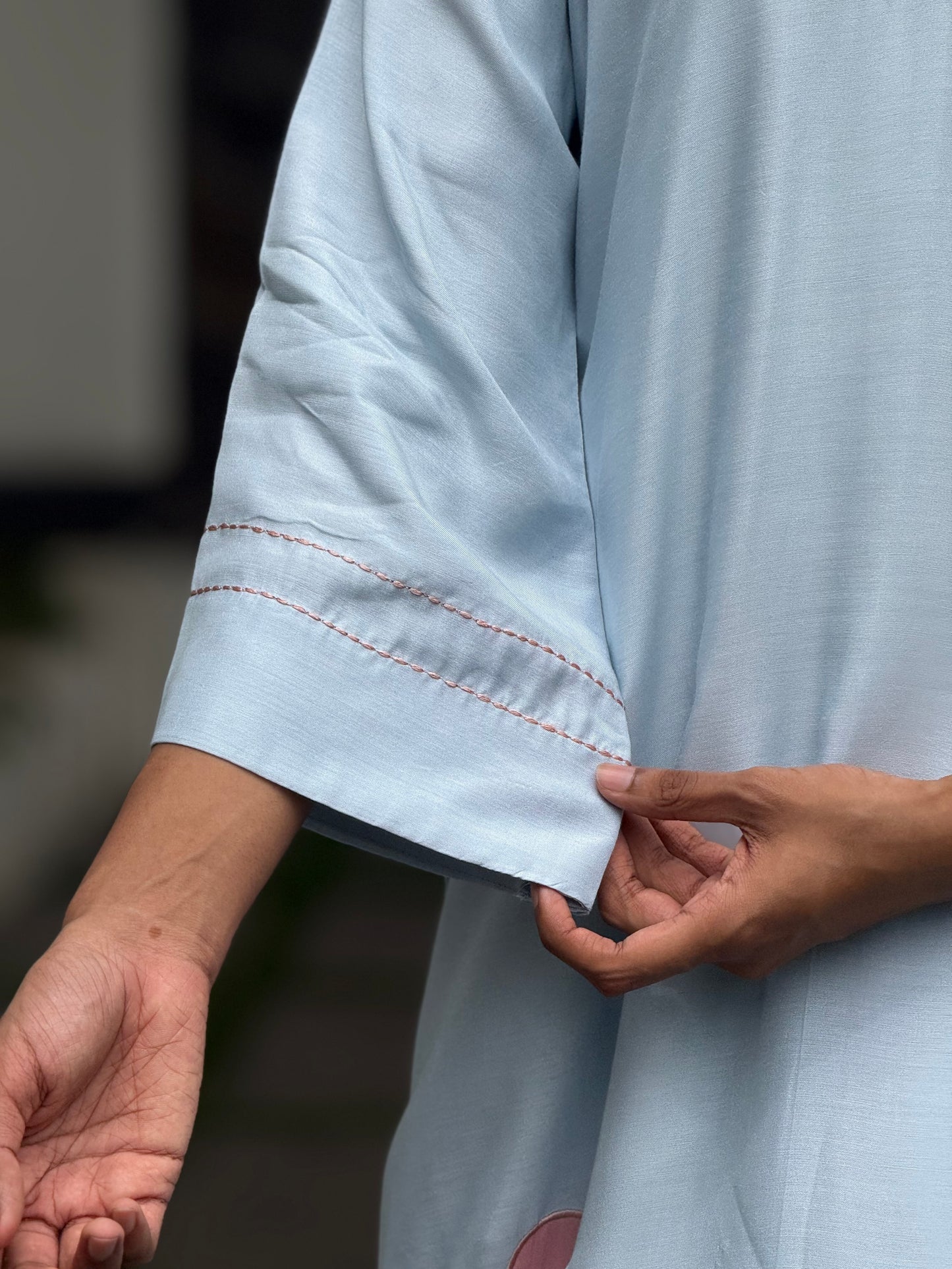 ZU25X351- MUSLIN BLUE