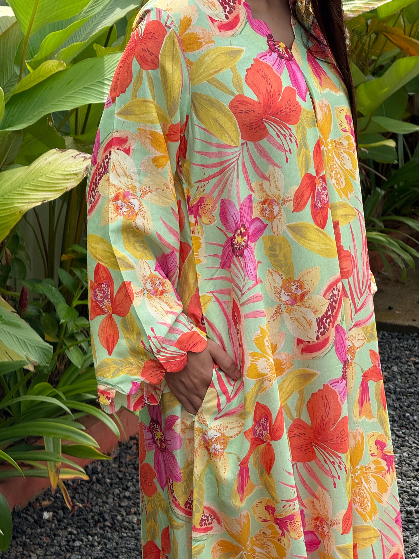 ZU25X393-MUSLIN  PRINTED