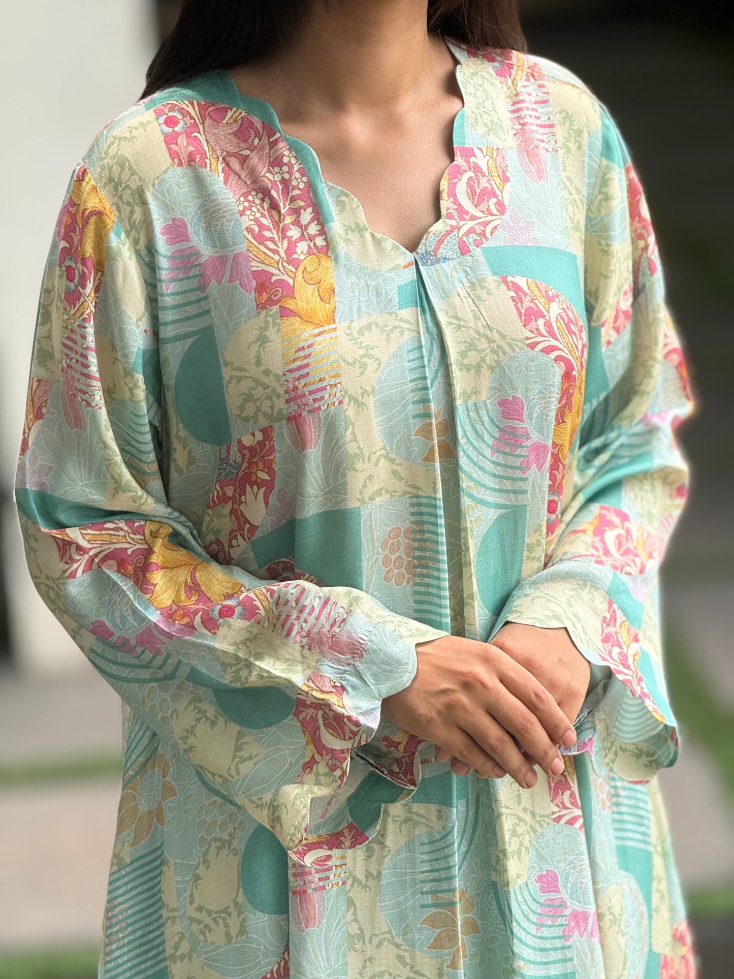 ZU25X394-MUSLIN  PRINTED