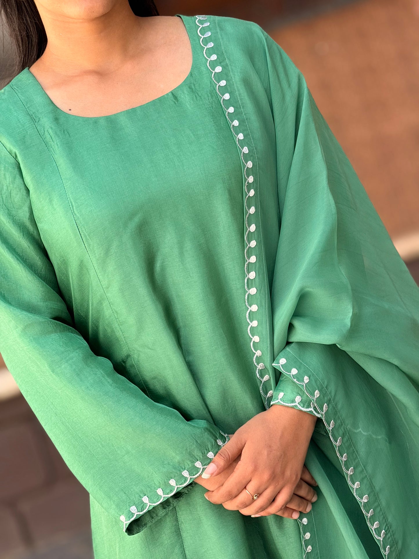 ZU25X270- XMAS GREEN PANEL