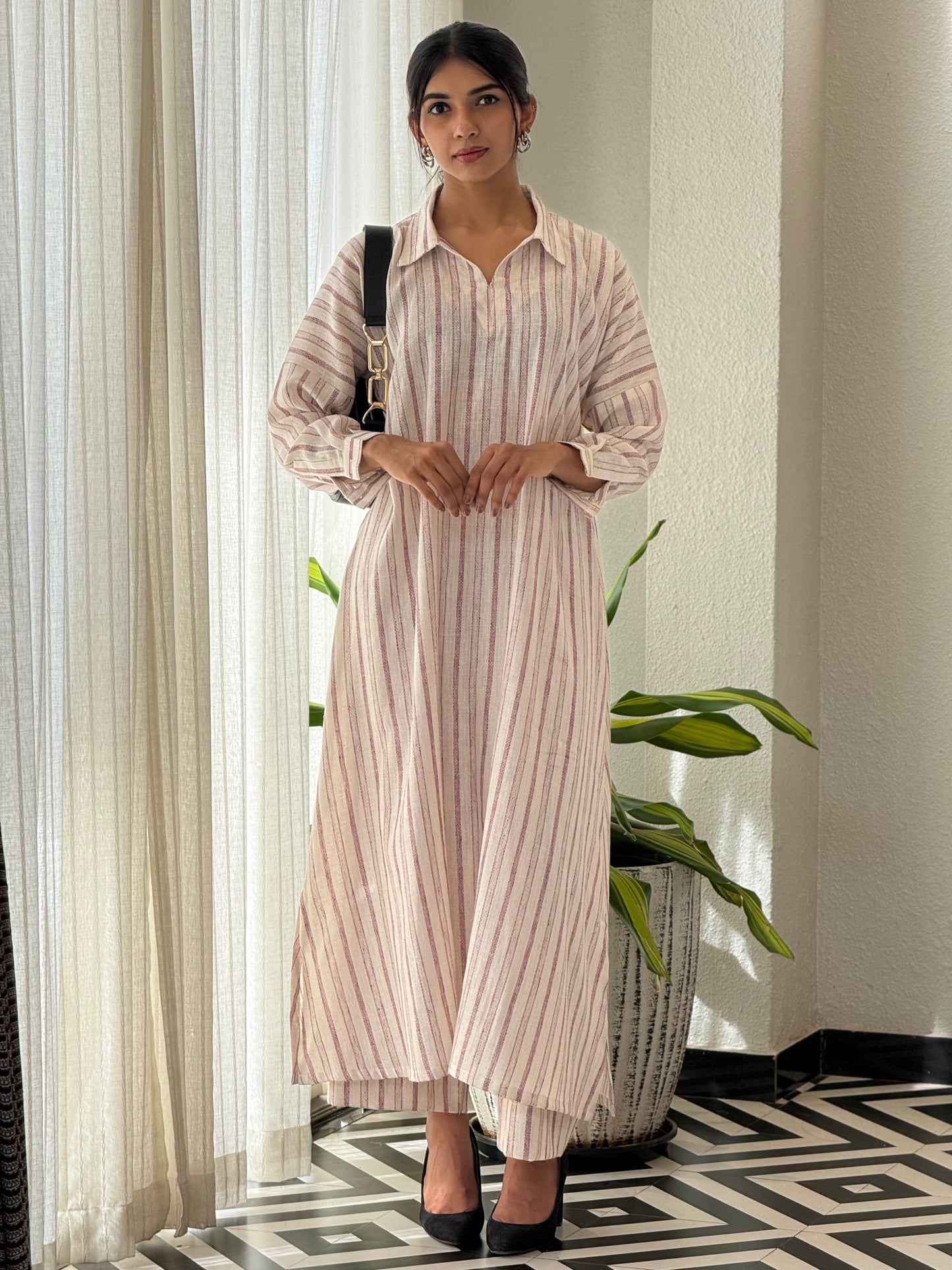 ZU25X362-STRIPED COTTON