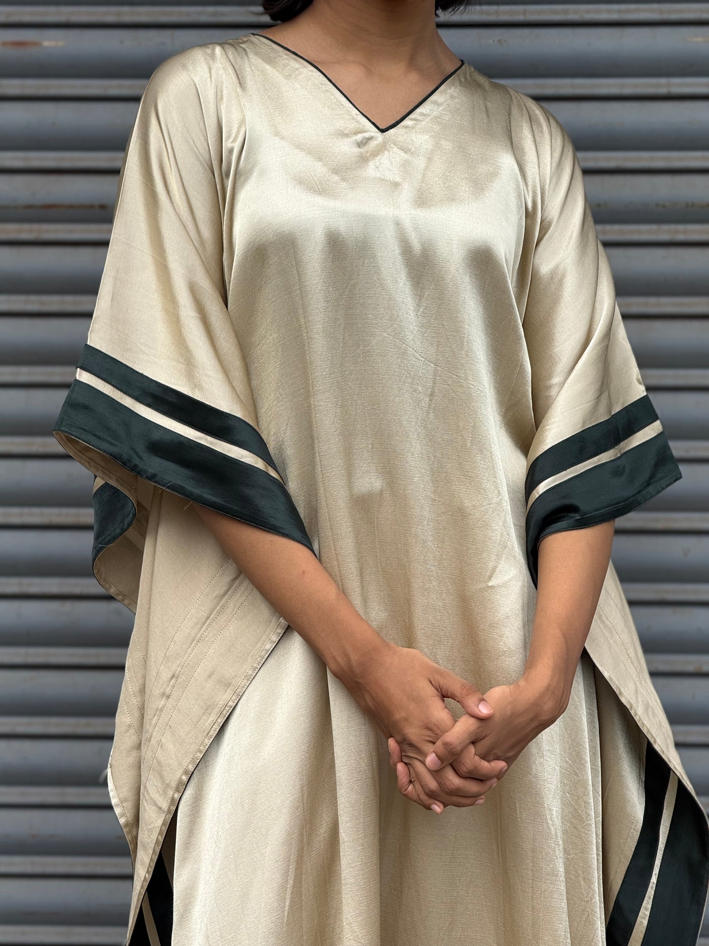 ZU25X379-GULABI KAFTAN