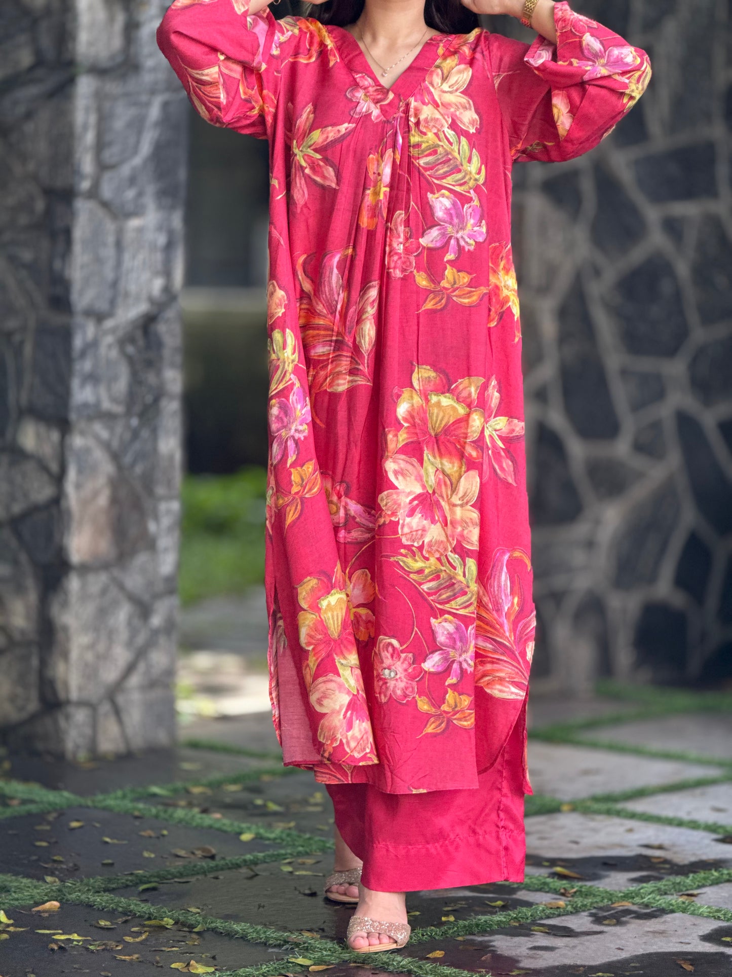 ZU25X404-MUSLIN PRINTED