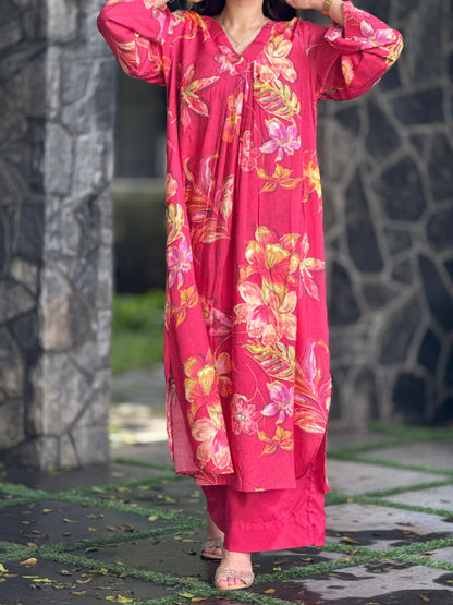 ZU25X404-MUSLIN PRINTED