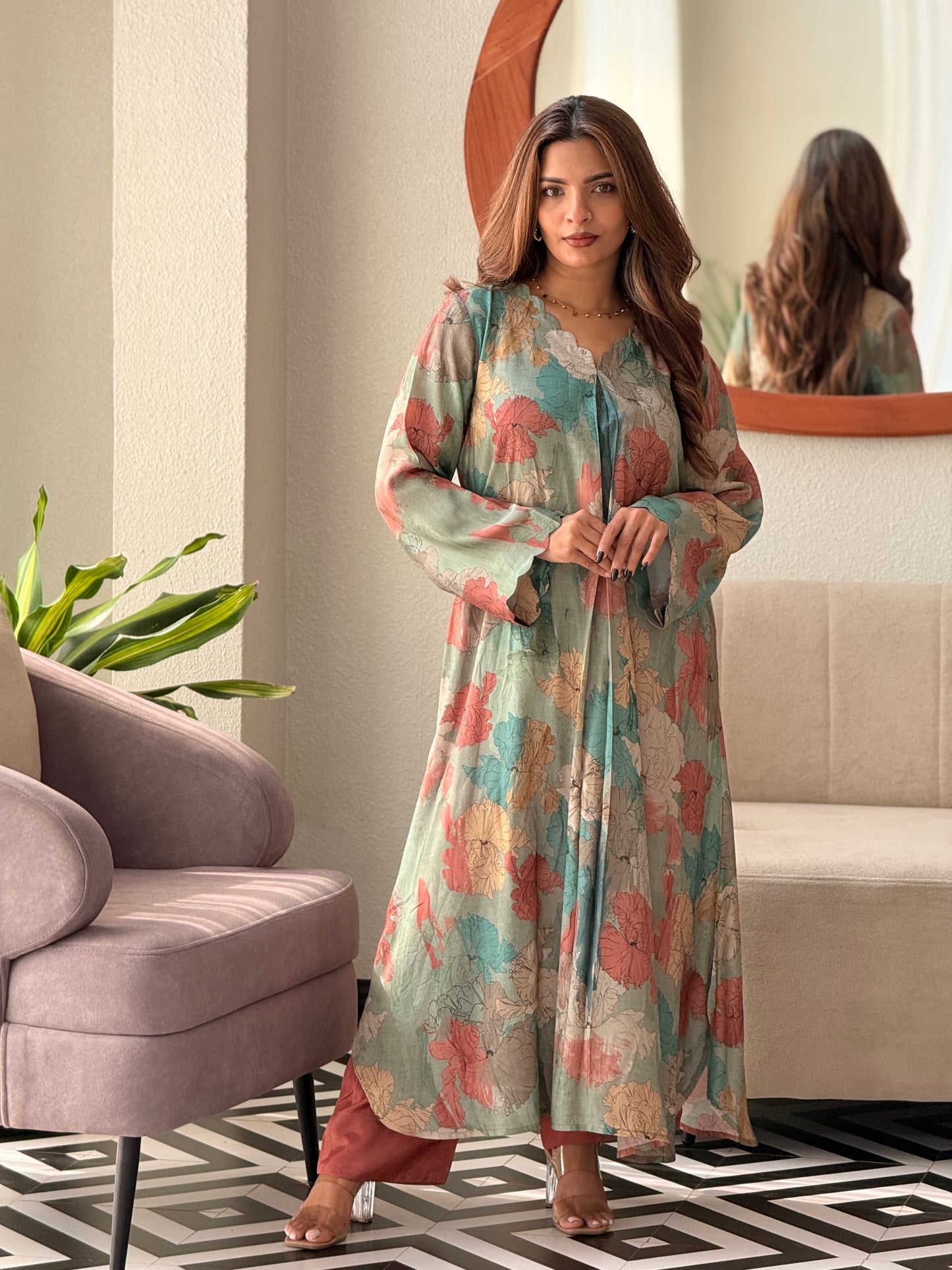 ZU25X293-MUSLIN SCALLOP