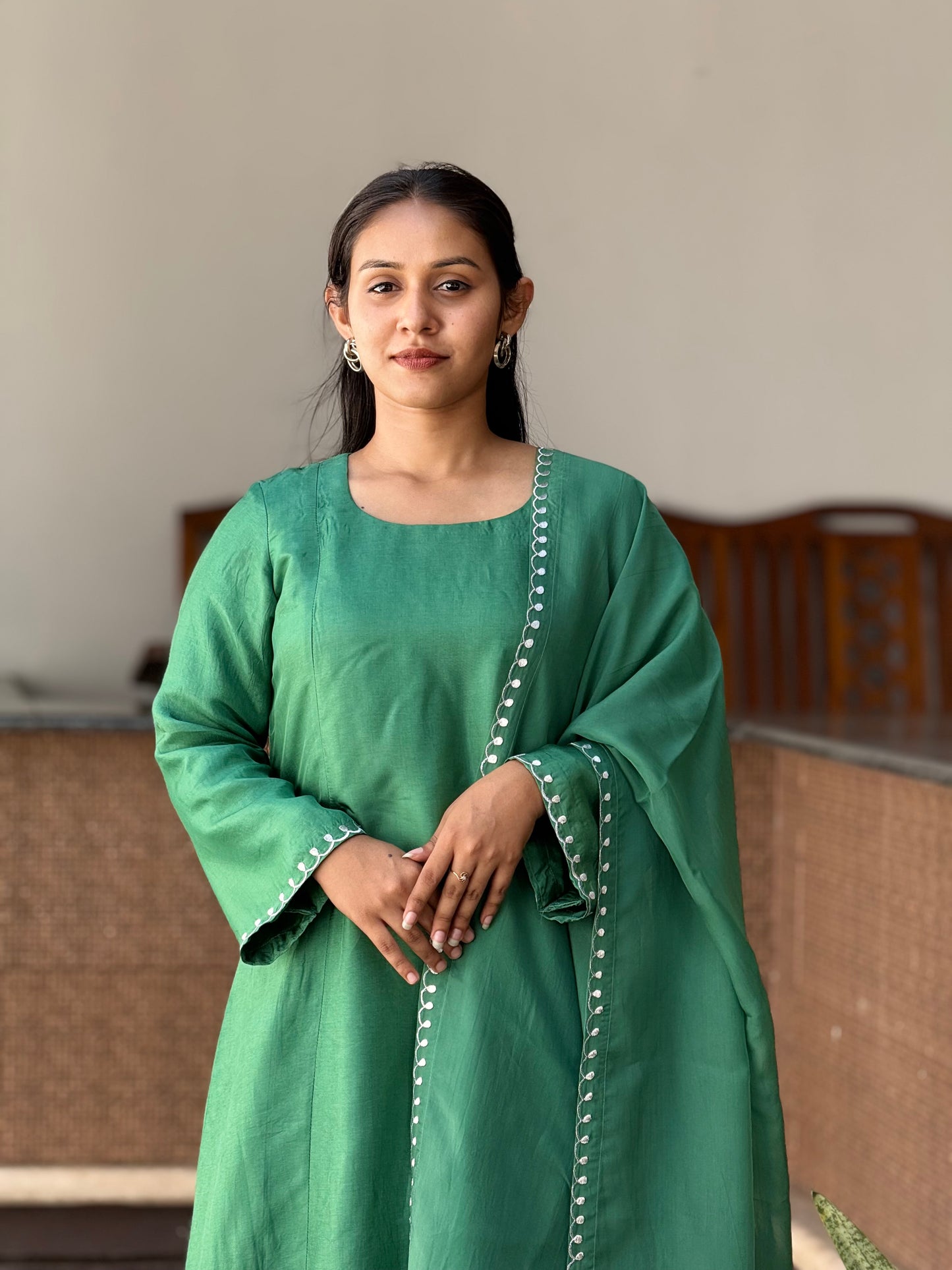 ZU25X270- XMAS GREEN PANEL