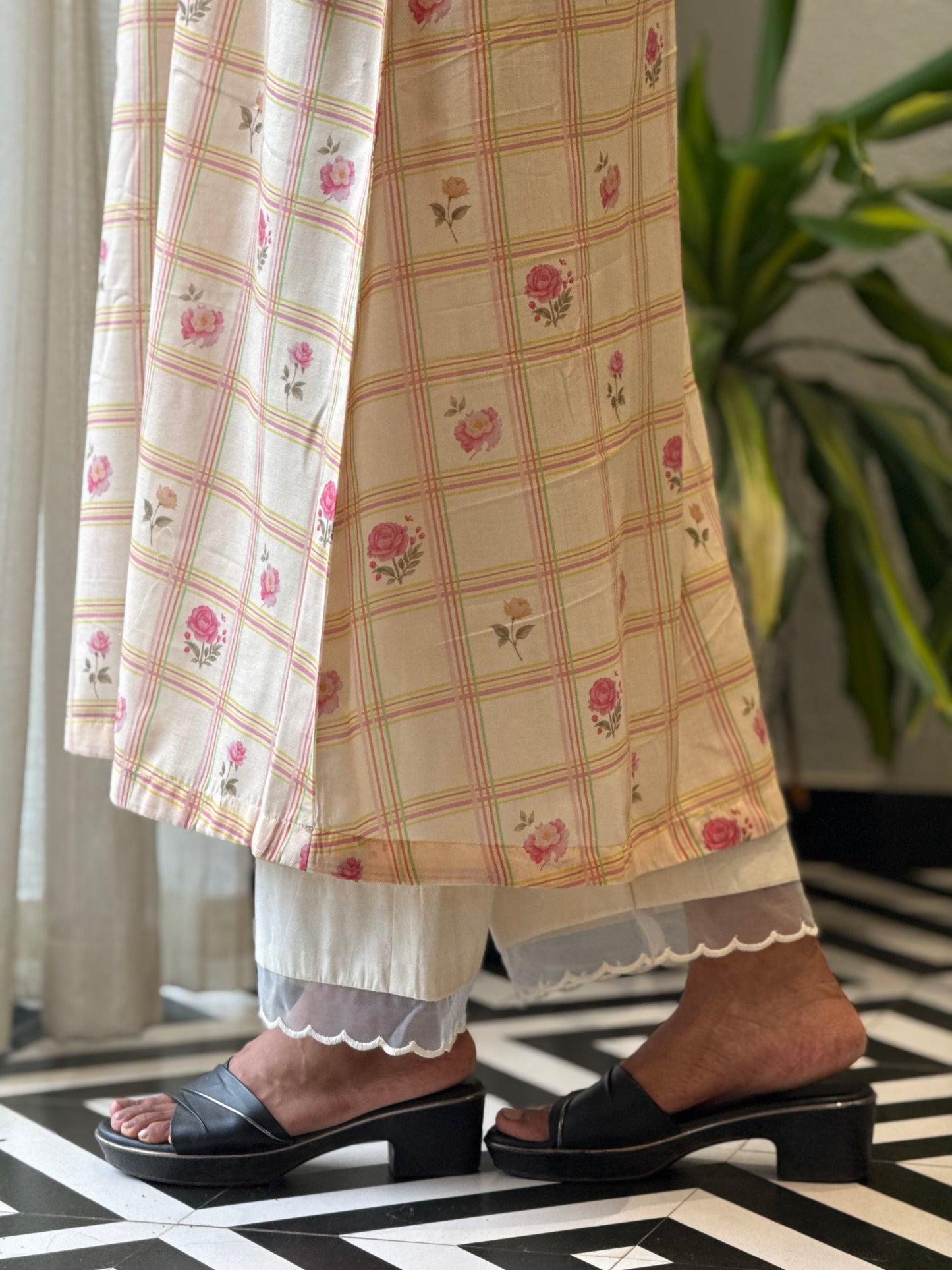 ZU25X355-MUSLIN SILK PRINTED