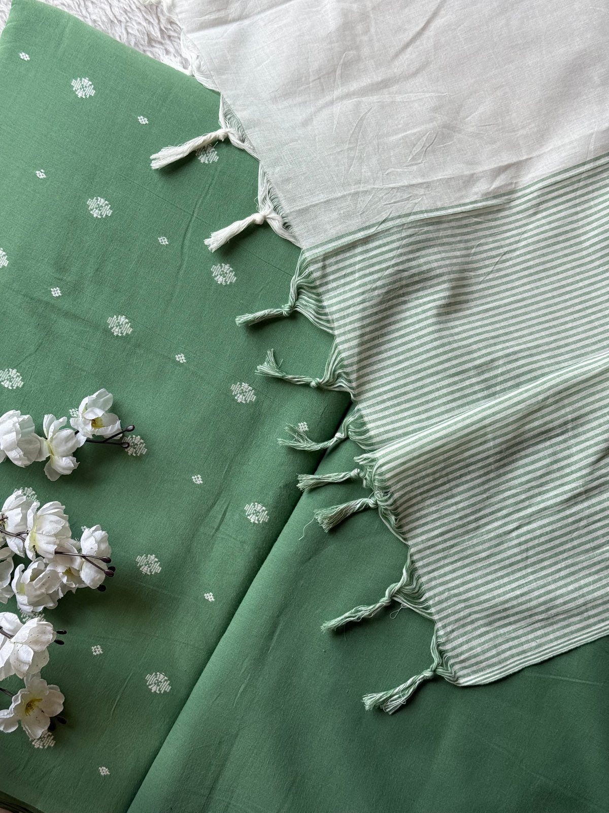 FQ26X028-HANDLOOM COTTON SET