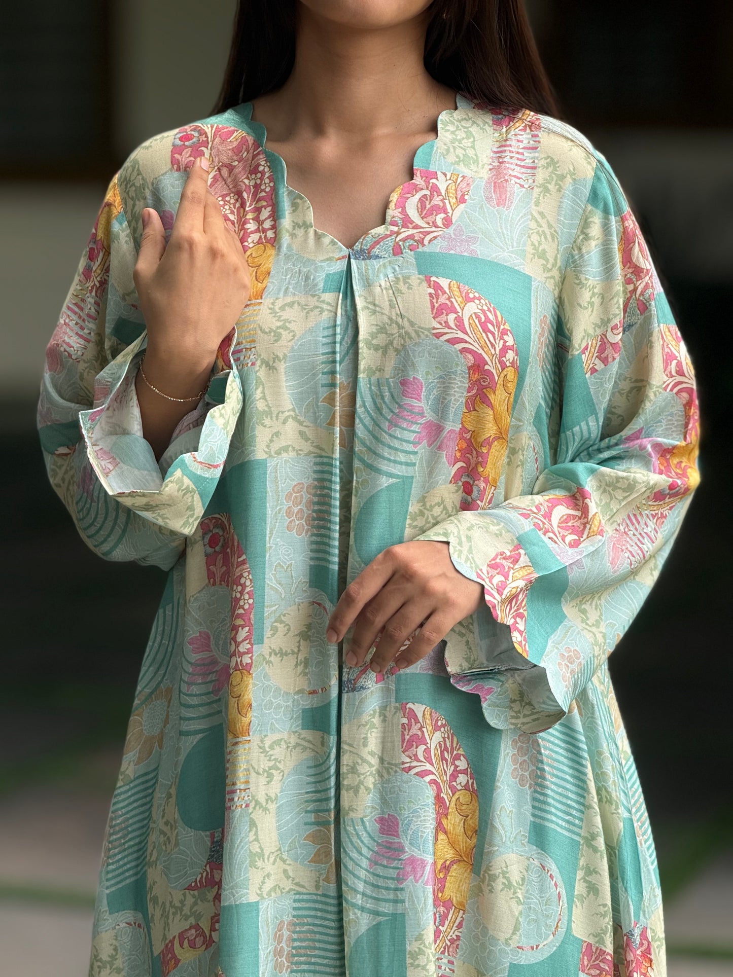 ZU25X394-MUSLIN  PRINTED