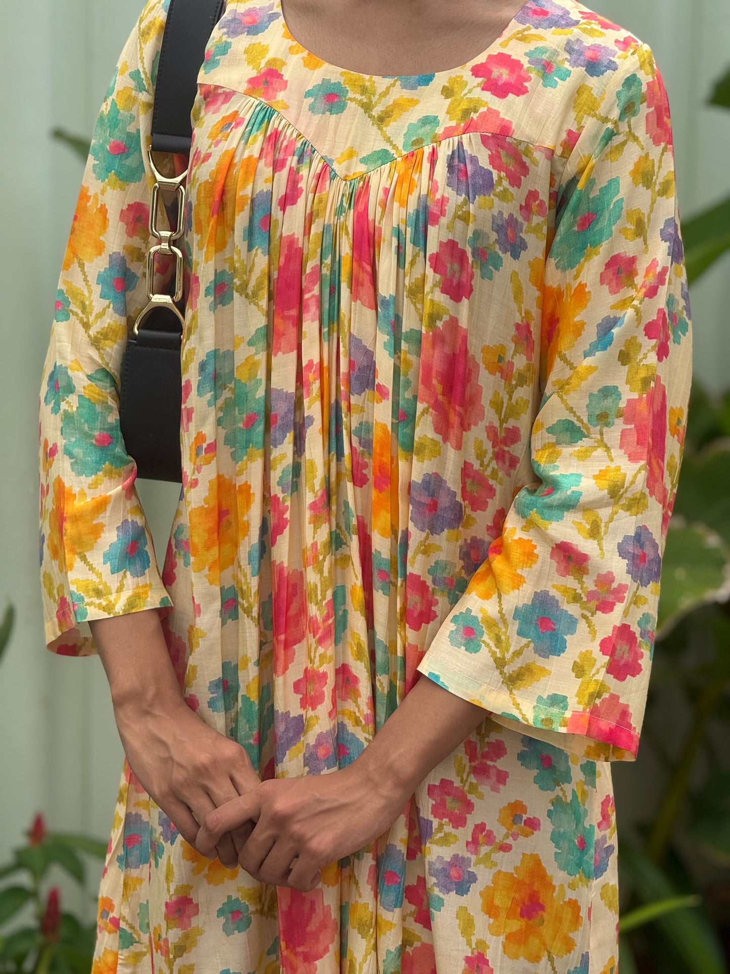 ZU25X353-MUSLIN SILK PRINTED