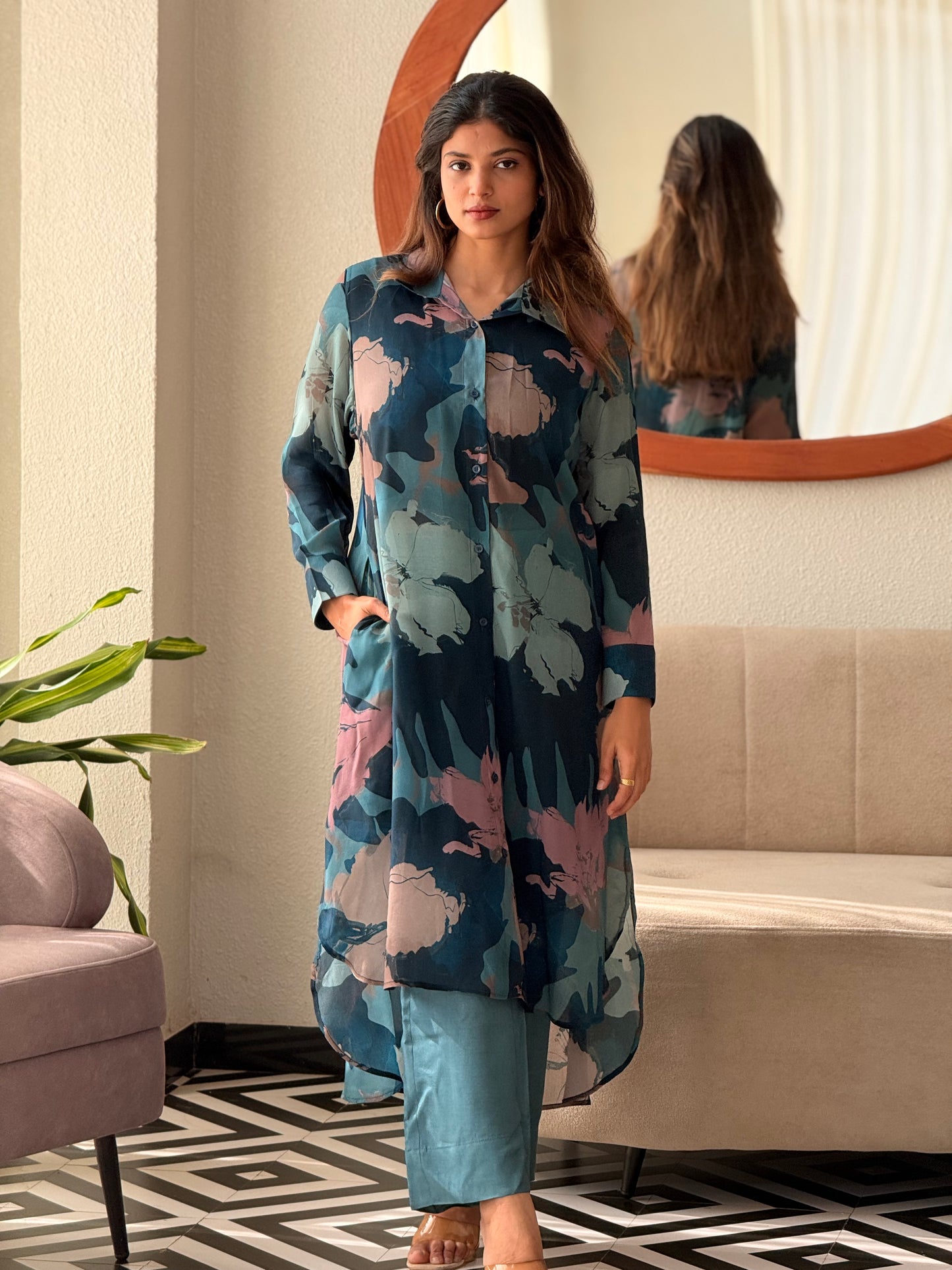 ZU25X300-CRAPE SILK PRINTED