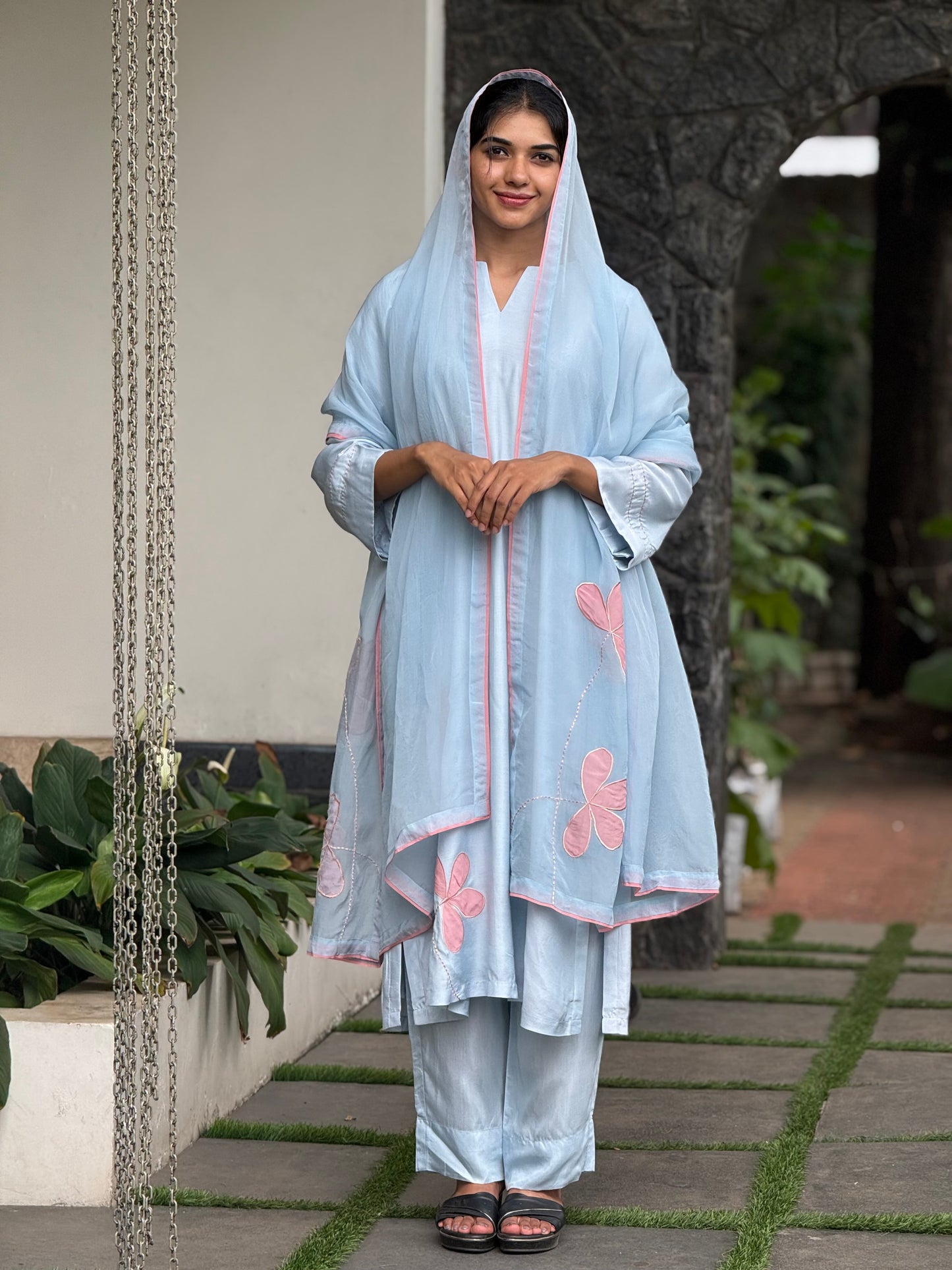 ZU25X351- MUSLIN BLUE