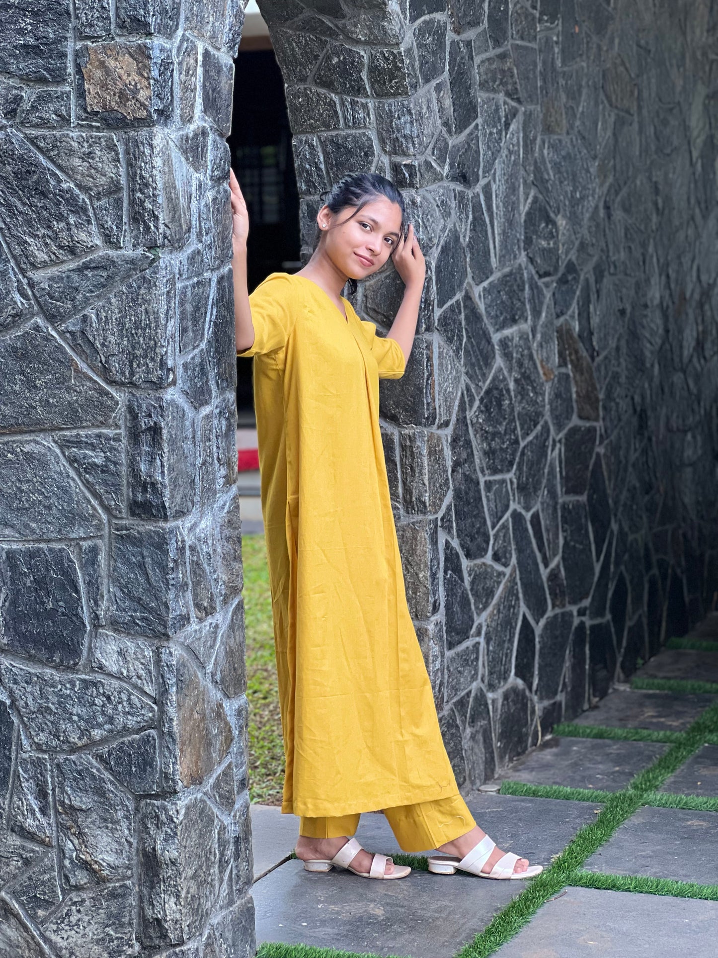 ZU25X157-MUSTARD FLEX