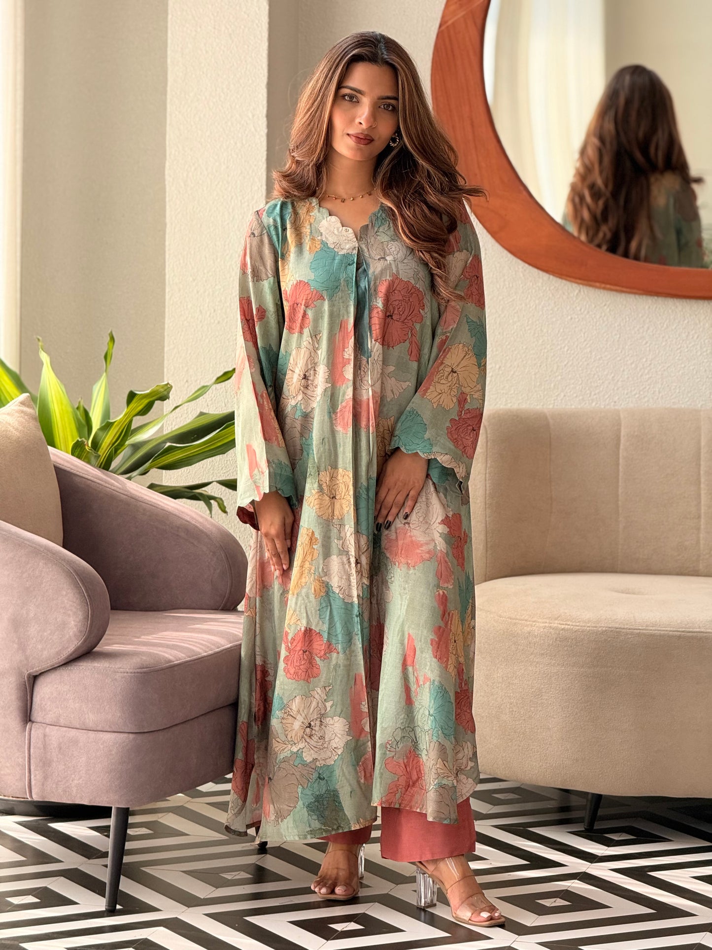 ZU25X293-MUSLIN SCALLOP