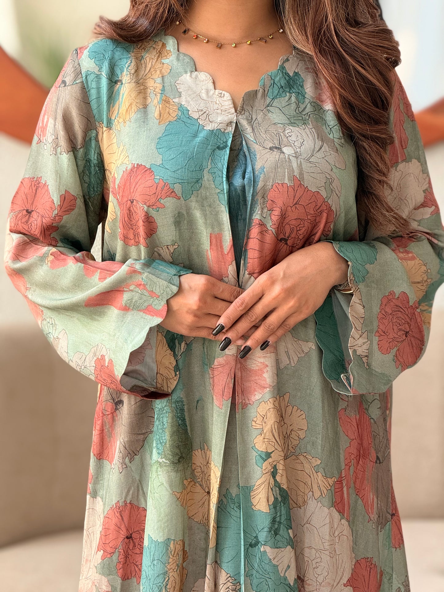 ZU25X293-MUSLIN SCALLOP