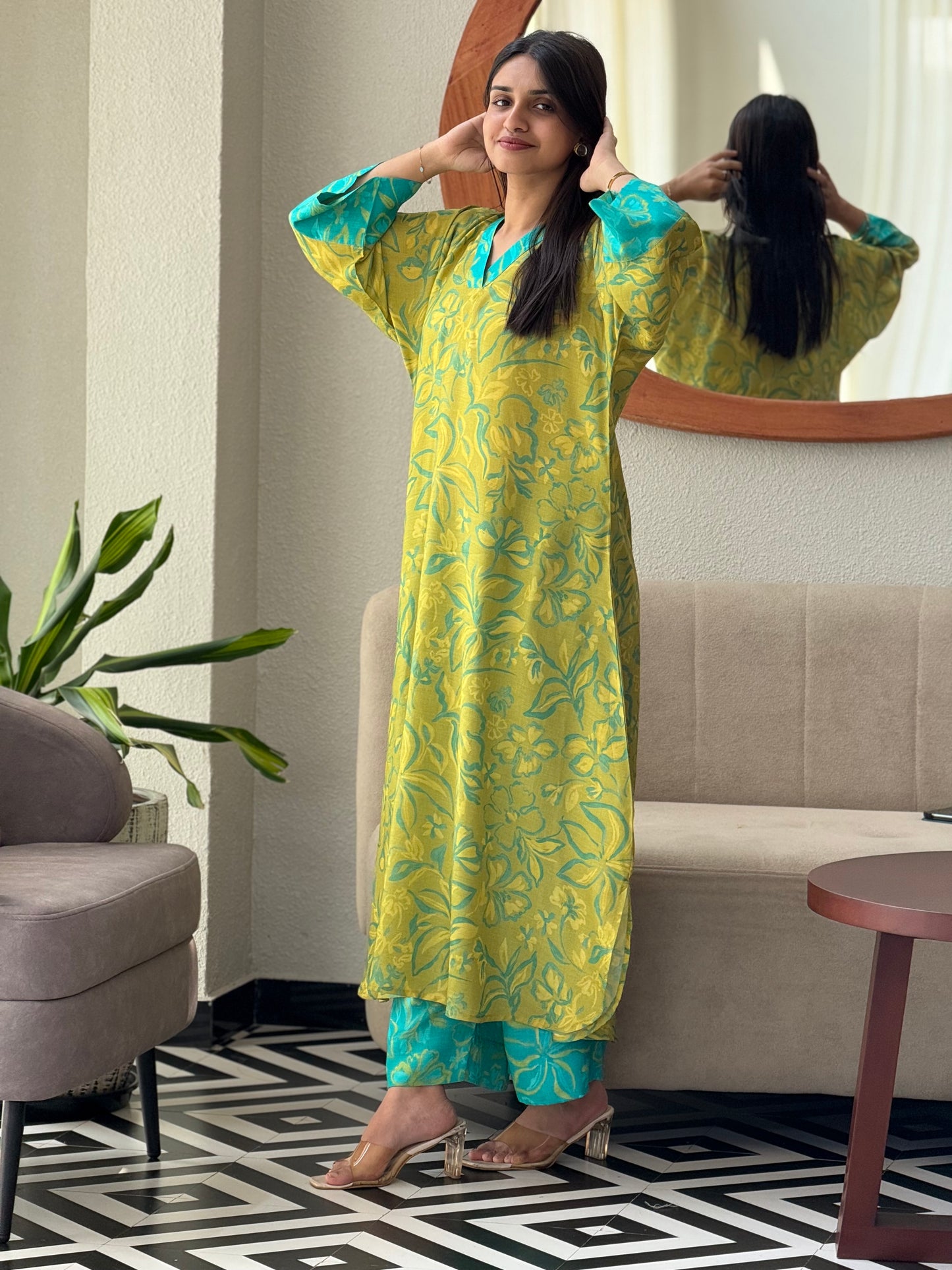 ZU25X259-MUSLIN SILK PRINTED