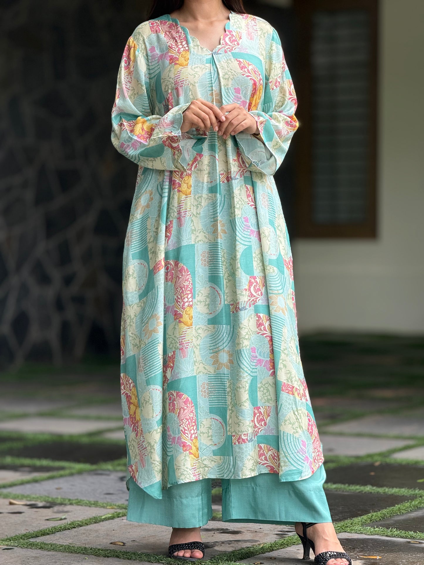 ZU25X394-MUSLIN  PRINTED