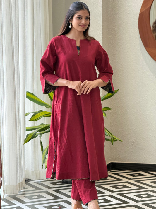 ZU25X336- MEROON FLEX