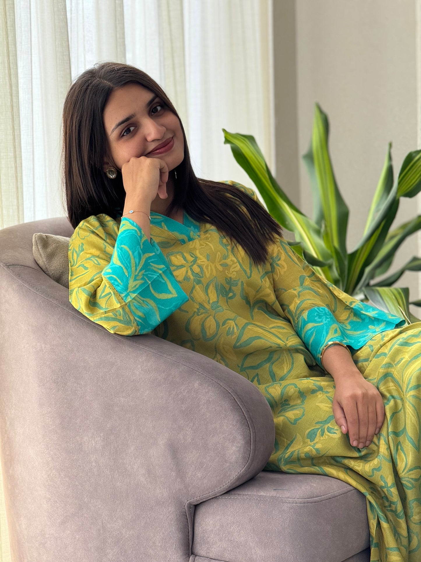 ZU25X259-MUSLIN SILK PRINTED