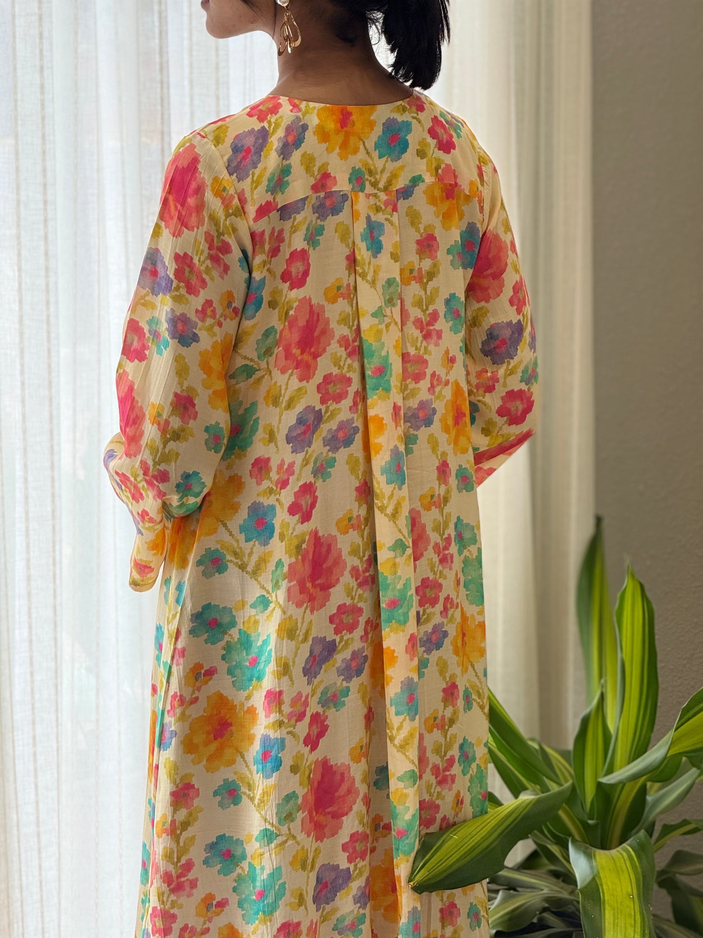 ZU25X353-MUSLIN SILK PRINTED