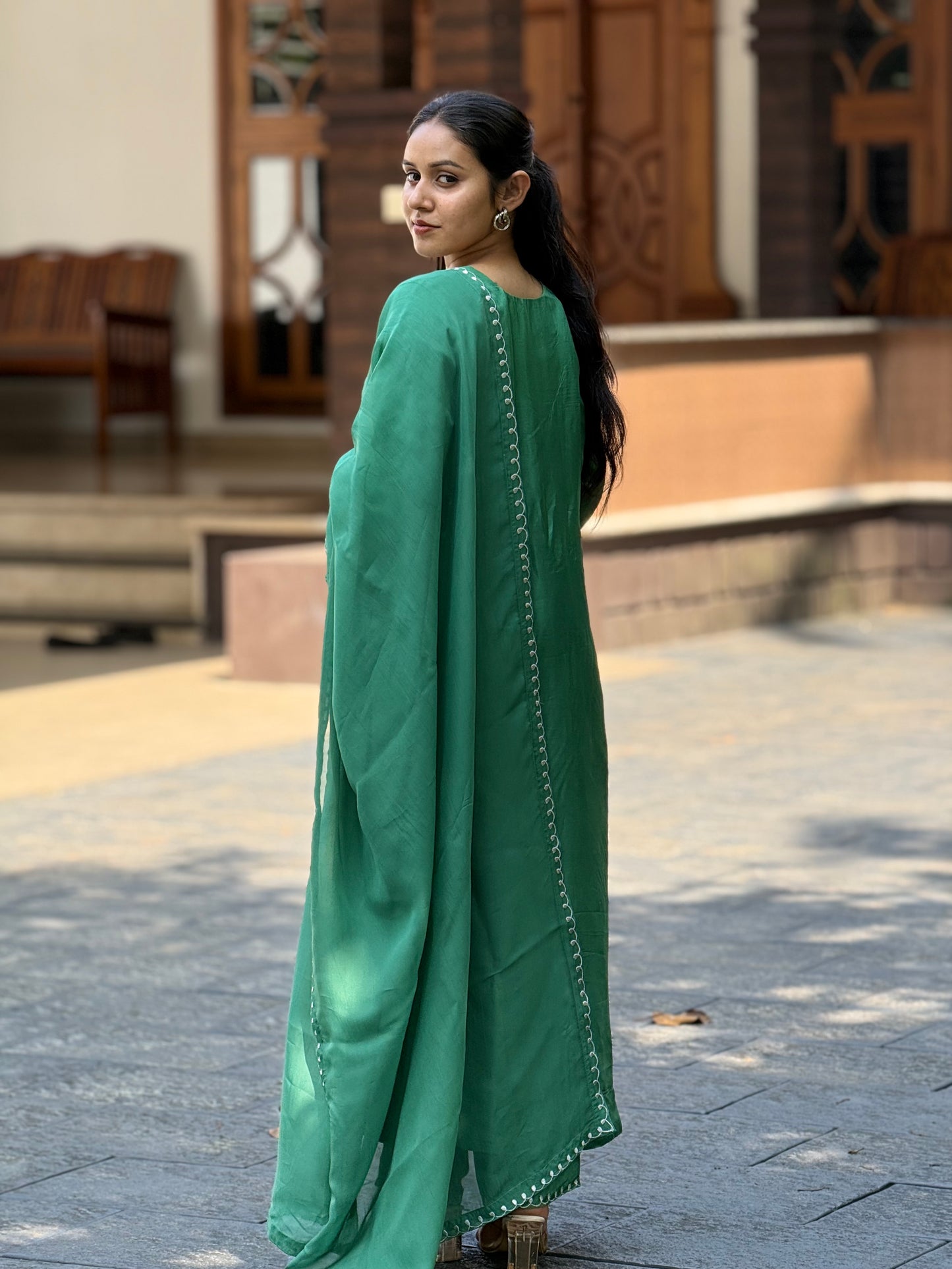 ZU25X270- XMAS GREEN PANEL