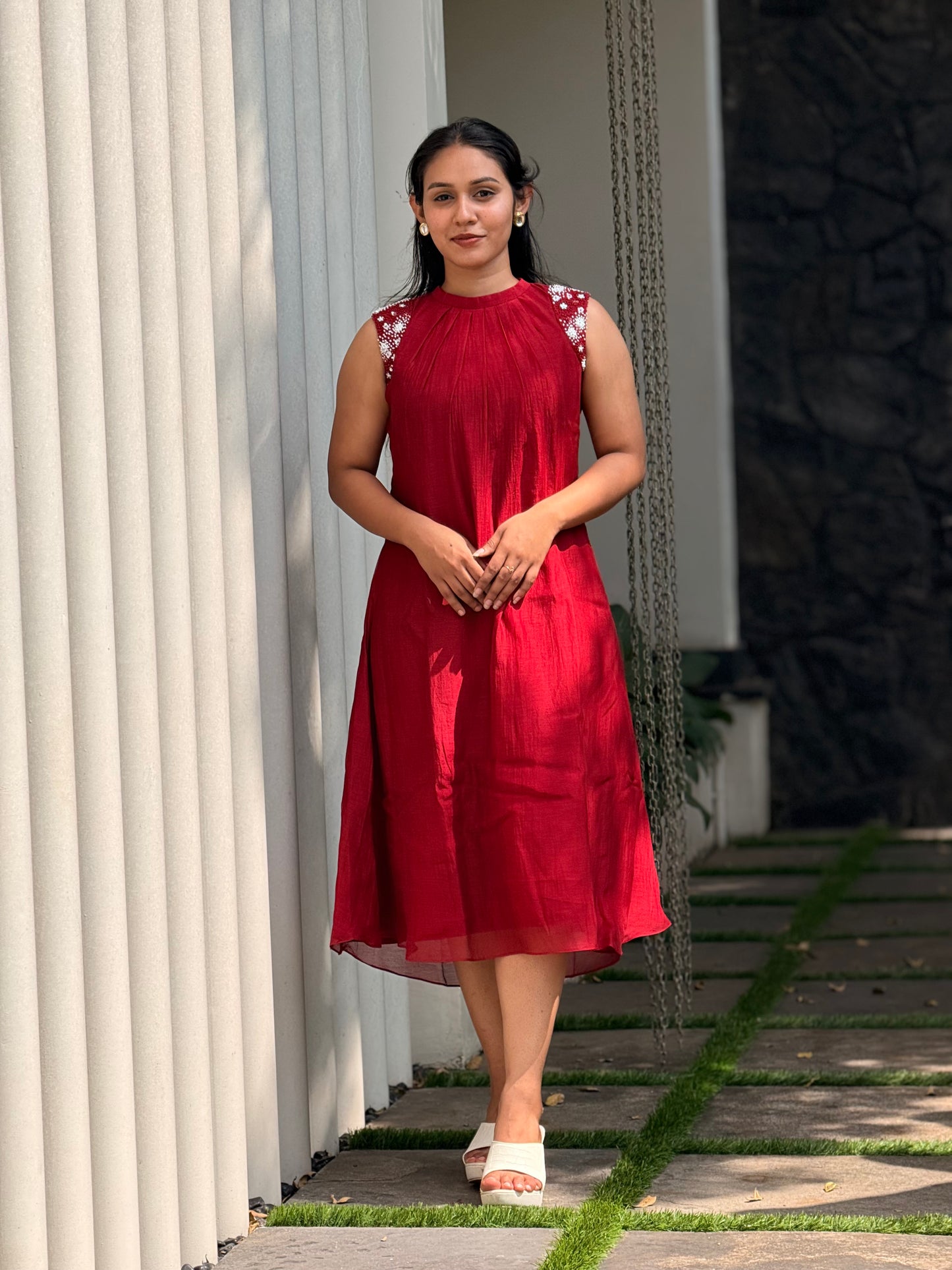 ZU25X267- X-MAS RED TOP