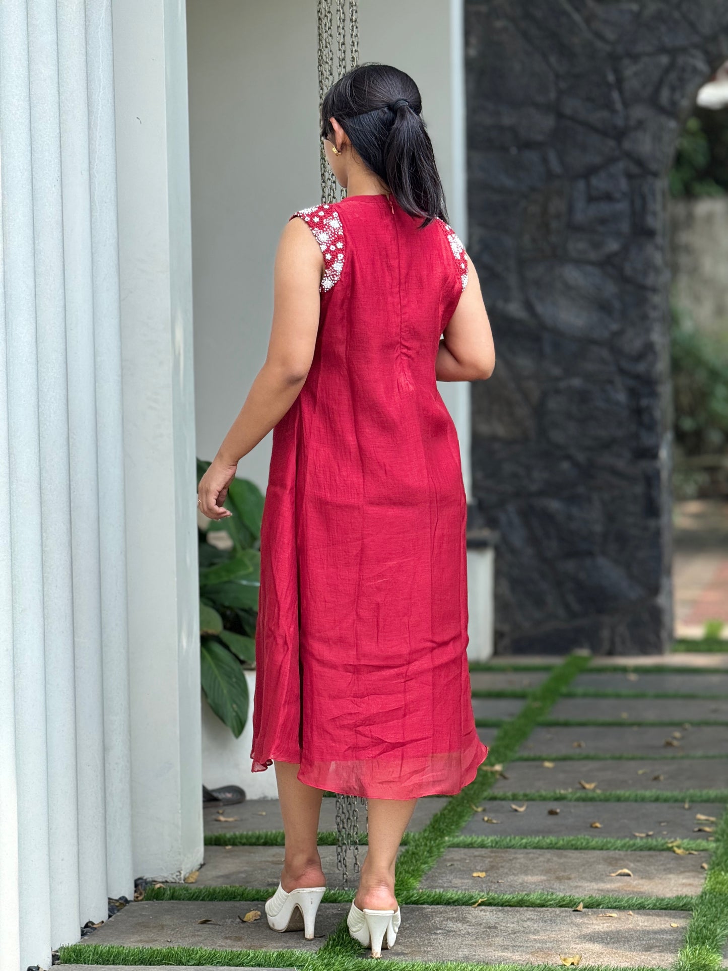 ZU25X267- X-MAS RED TOP