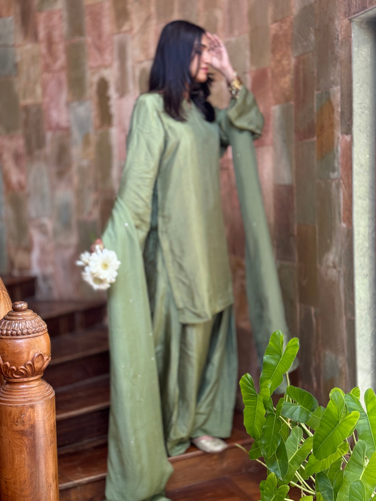 ZU25X197- FARSHI OLIVEGREEN
