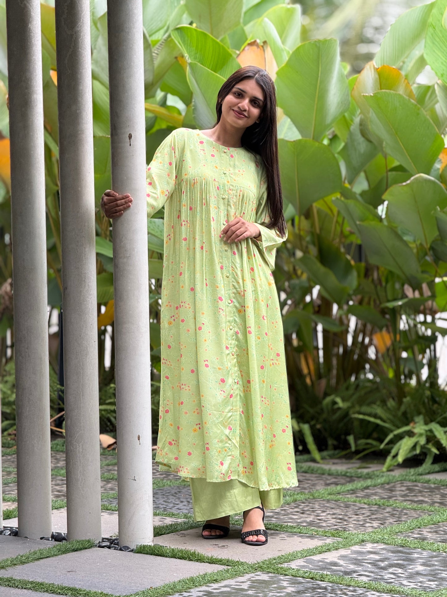 ZU25X391-CRAPE SILK PRINTED