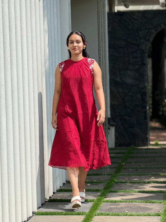 ZU25X267- X-MAS RED TOP