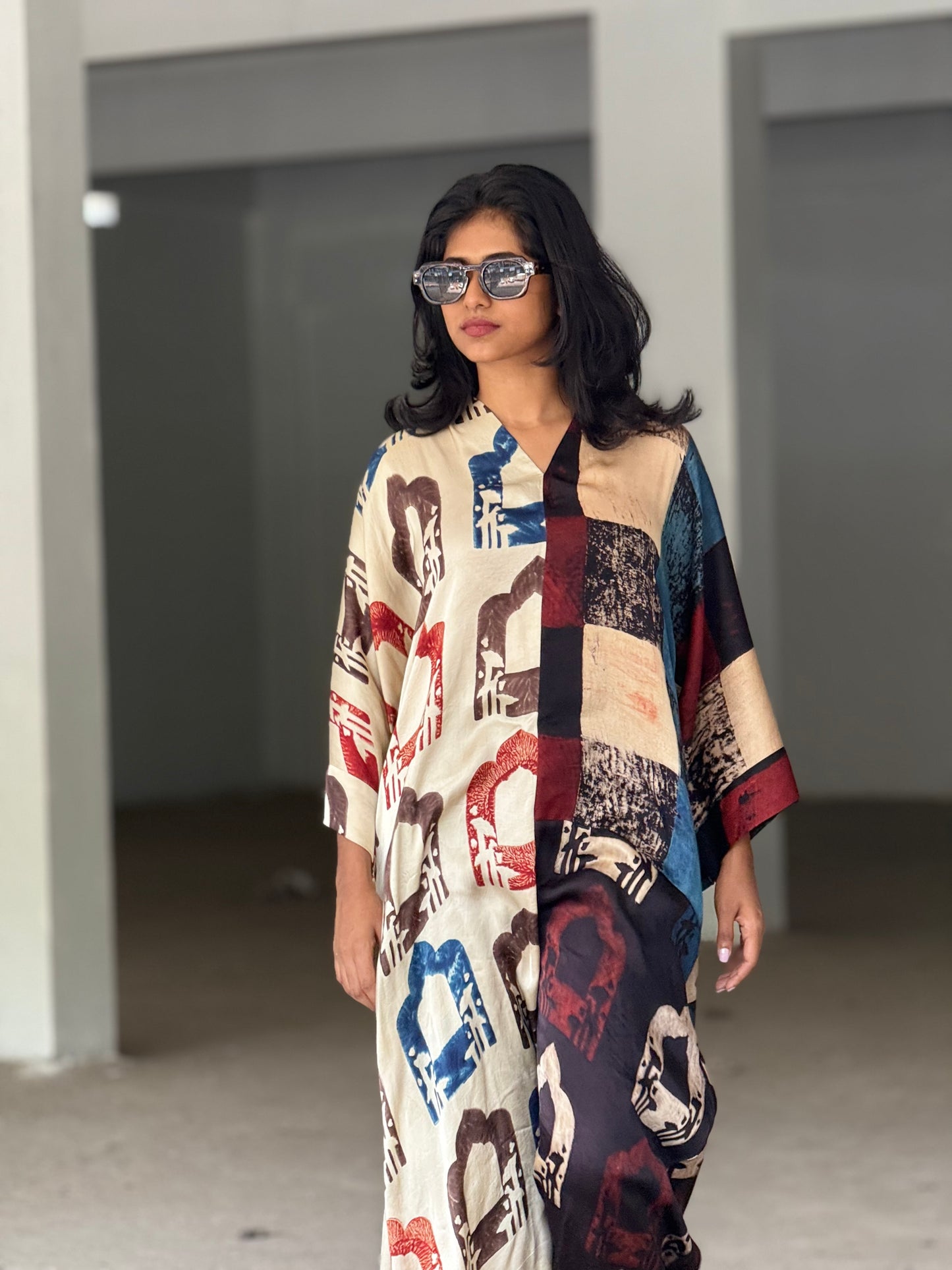 ZU25X214- MODAL KAFTAN
